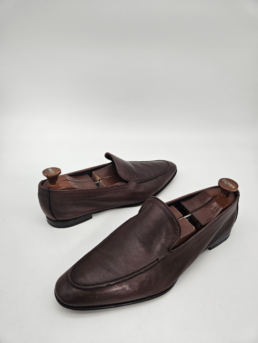 To Boot New York Thorpe Tmoro Leather Loafer Brown Sz 11.5